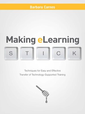 cover image of Making E-Learning Stick